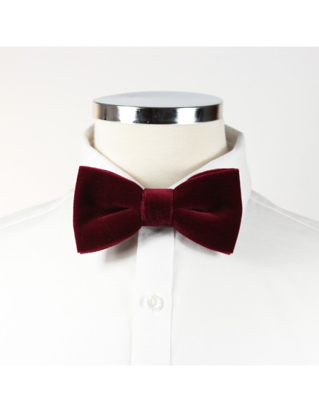 pajarita terciopelo rojo macarena 800x800