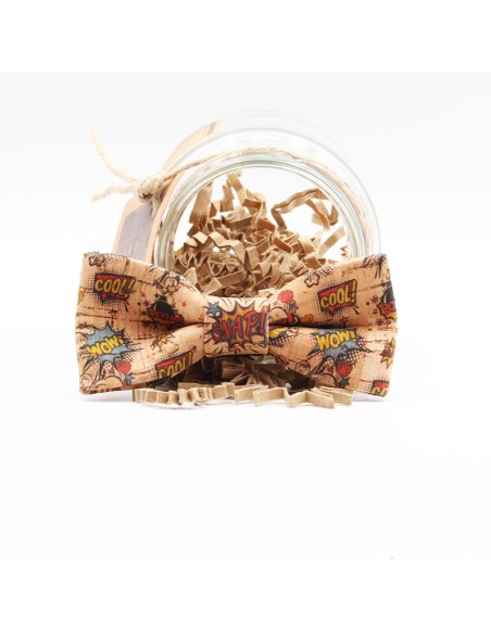 PAJARITA NIÑO CORCHO POP ART