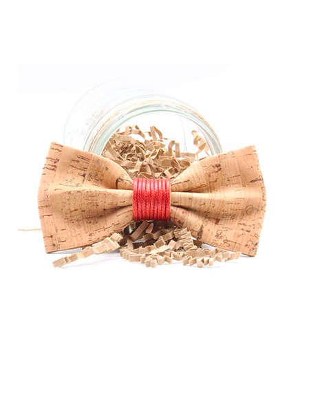 PAJARITA Corcho Cuerda Rojo