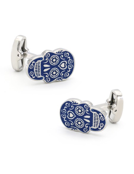 GEMELOS CALAVERAS BLUE GEMELOS CALAVERAS BLUE