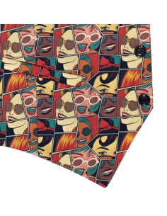 CHALECO HOMBRE POP ART 2