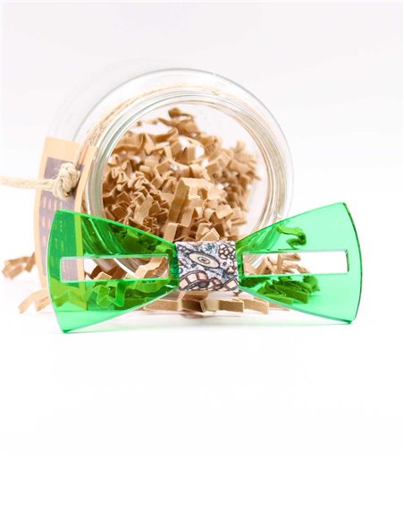 PAJARITA  TOLOSA VERDE CRISTAL PAJARITA  TOLOSA VERDE CRISTAL