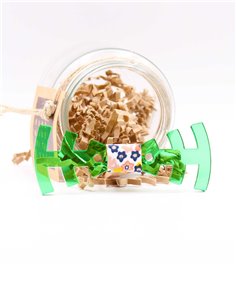 PAJARITA  WIFI VERDE CRISTAL