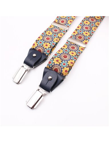 Conjunto Tirantes y Pajarita  Corcho Chiado