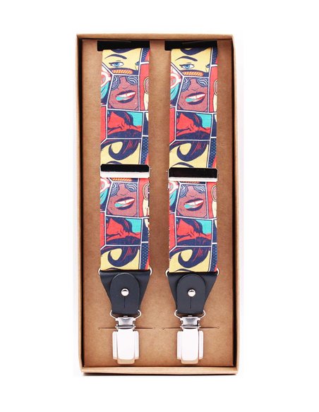 Conjunto Tirantes y Pajarita Pop