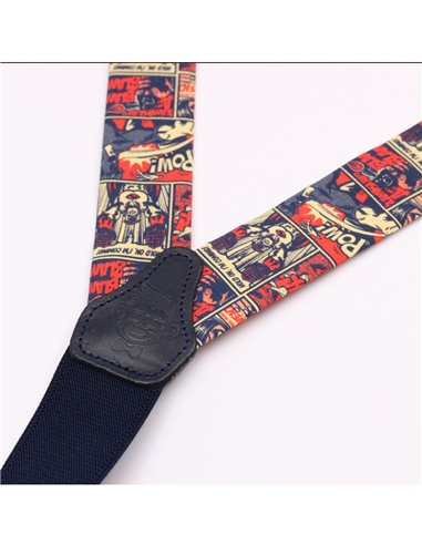 Conjunto Tirantes y Pajarita Comic