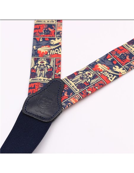 Conjunto Tirantes y Pajarita Comic