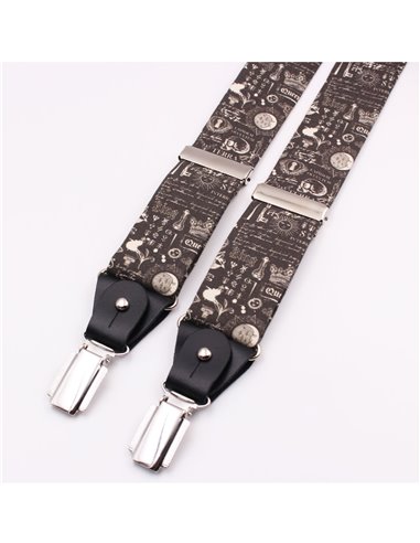 Conjunto Tirantes y Pajarita Alquimia