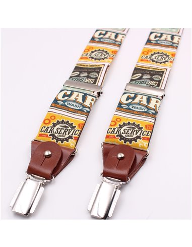 Conjunto Tirantes y Pajarita Car Service