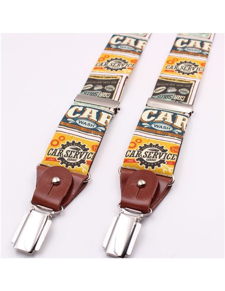 Conjunto Tirantes y Pajarita Car Service