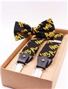 Conjunto Tirantes y Pajarita Potter