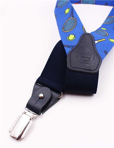 Conjunto Tirantes y Pajarita Tenis