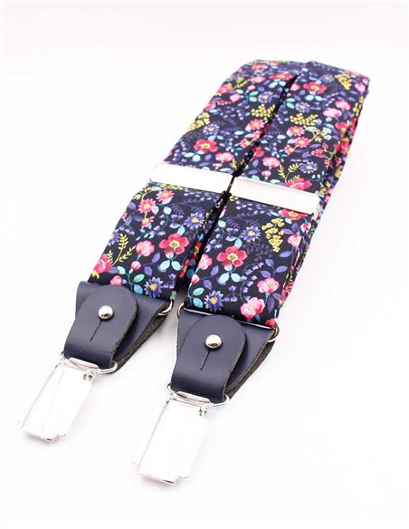 Conjunto Tirantes y Pajarita  Crisantemo