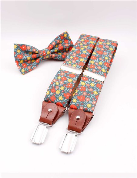 Conjunto Tirantes y Pajarita  Breza