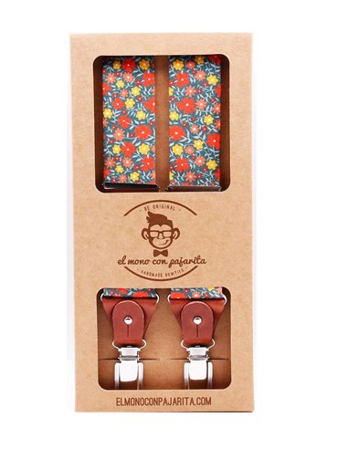 Conjunto Tirantes y Pajarita  Breza