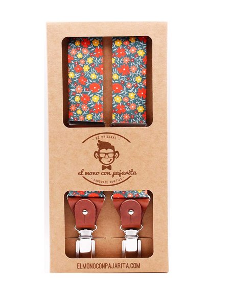 Conjunto Tirantes y Pajarita  Breza