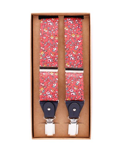 Conjunto Tirantes y Pajarita  Hibisco