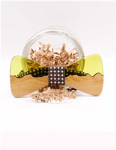 PAJARITA MADERA RESINA ROBINIA 2