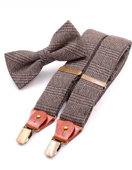 Conjunto Tirantes y Pajarita Lakock