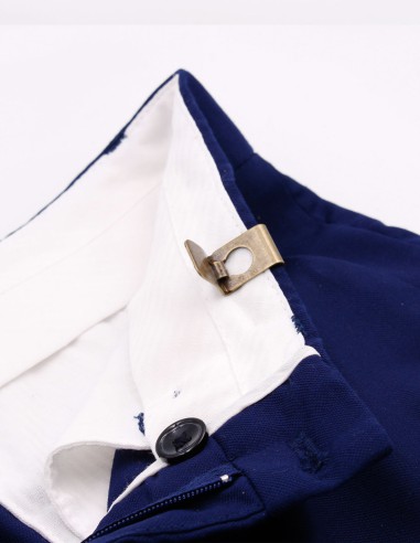 Juego 6 Botones para tirantes Bronce