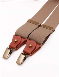 Tirantes Marrón claro 2