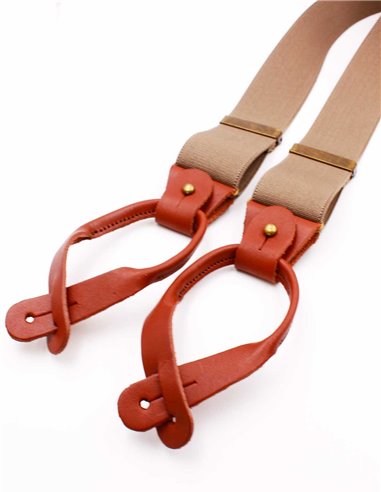 Tirantes Marrón claro