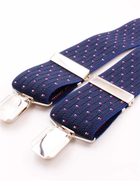 Tirantes Topito Rojo-Blanco