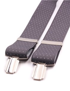 Tirantes Gris Mini Lunares Blancos X/Y 2