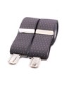 Tirantes Hombre Gris Mini Lunares Blancos X/Y