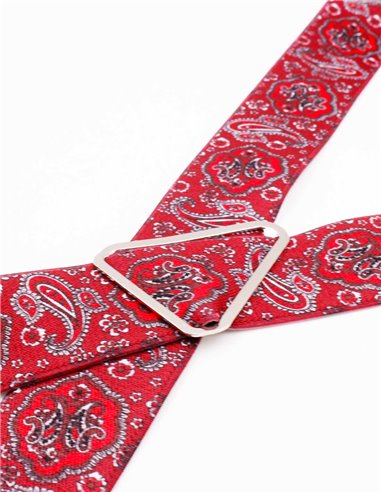 Tirantes Cachemira Burdeos X/Y