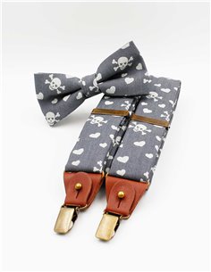 PAJARITA CALAVERA DENIM 2