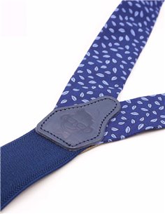 Conjunto Tirantes y Pajarita Blue Leaf 2