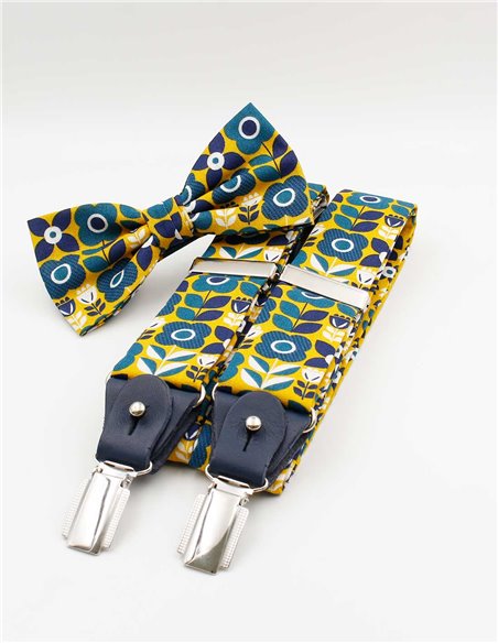 Conjunto Tirantes y Pajarita Petalo Conjunto Tirantes y Pajarita Petalo