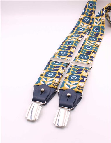 Conjunto Tirantes y Pajarita Petalo