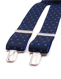 Tirantes Azul  lunares azulones X/Y 2