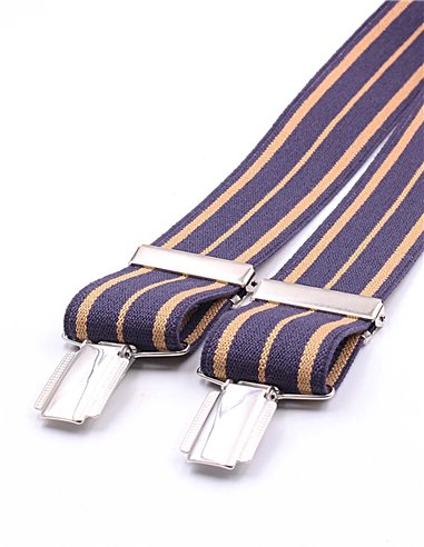 Tirantes Raya Azul Beige X/Y