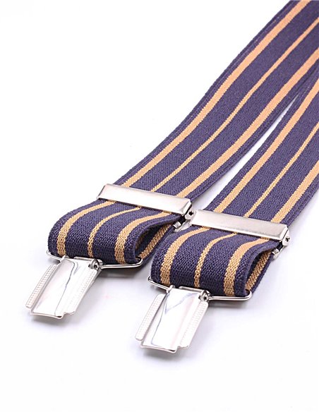 Tirantes Raya Azul Beige X/Y