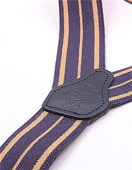 Tirantes Raya Azul Beige X/Y