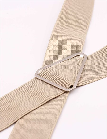 Tirantes Beige X Tirantes Beige X