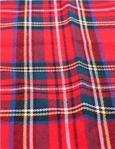 PAÑUELO  CUADROS ROJO 2