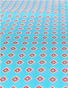 Conjunto Pajarita y Pañuelo Celeste 2