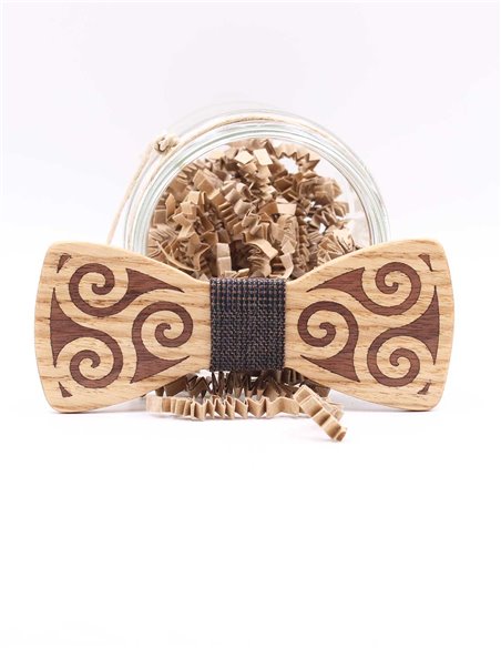 PAJARITA MADERA TARACEA TRIBAL ROBLE