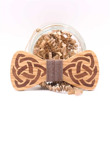 PAJARITA MADERA TARACEA TRIBAL ROBLE