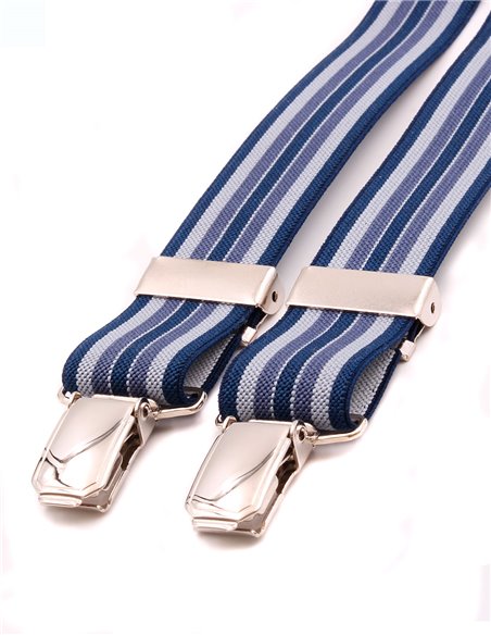 TIRANTES Raya Azul-Gris