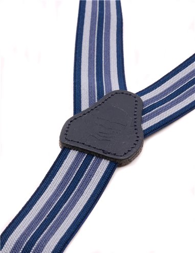 TIRANTES Raya Azul-Gris