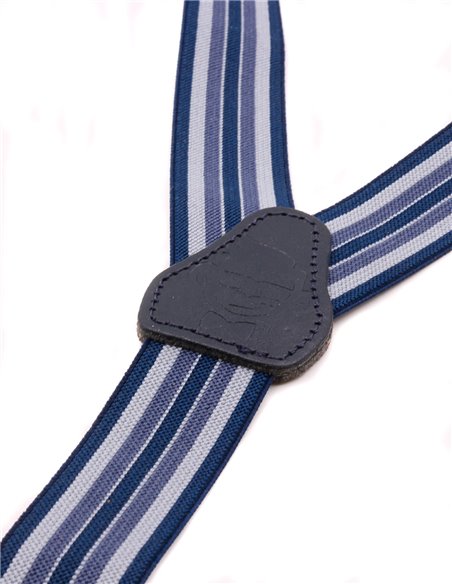 TIRANTES Raya Azul-Gris