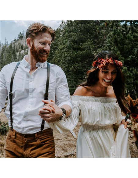 Tirantes Cuero Jesse James Negro Tirantes Cuero Jesse James Negro