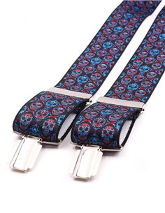 Tirantes Calaveras Blue-Red X/Y 2