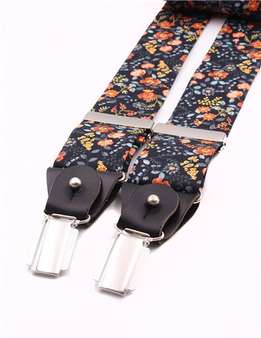 Tirantes Crisantemo Negro