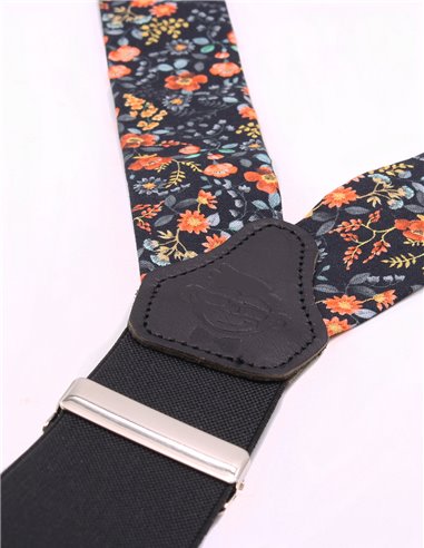 Tirantes Crisantemo Negro